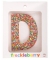 Freckled Letter D
