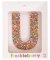 Freckled Letter U
