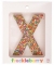 Freckled Letter X