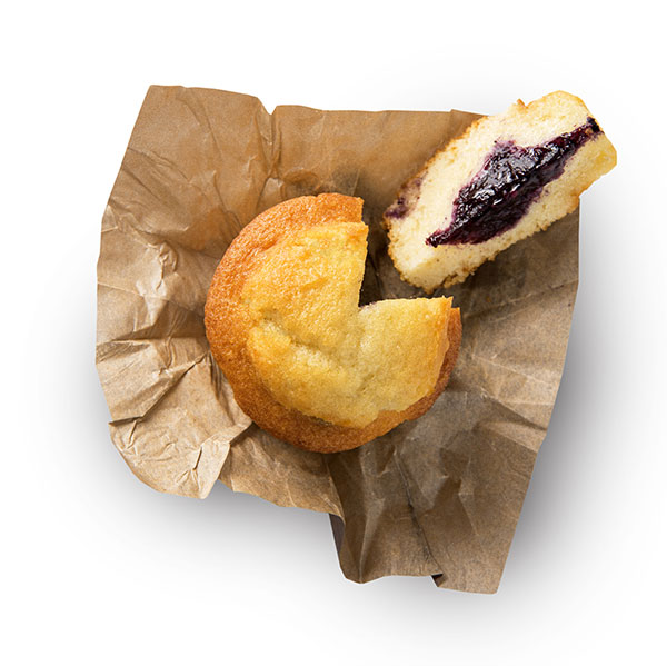 Muffins Large Blueberry Double
