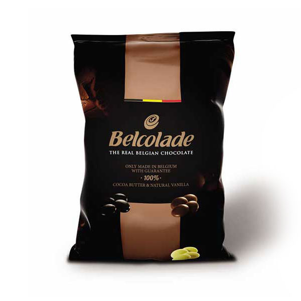 1kg Dark 73% PNG Belcolade Cacao-Trace Drops
