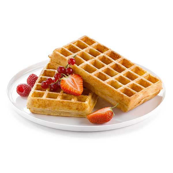 24x80g Brussels Waffles with Yeast 4x6
