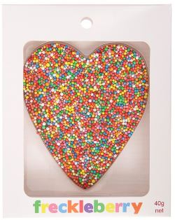 40g Heart Freckled Milk