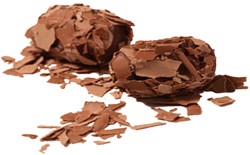 Belgian Flake Truffles displayed