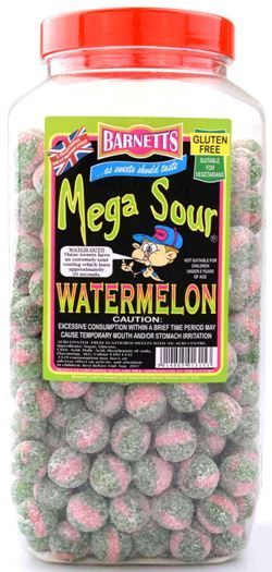 Barnetts Mega Sour Watermelon